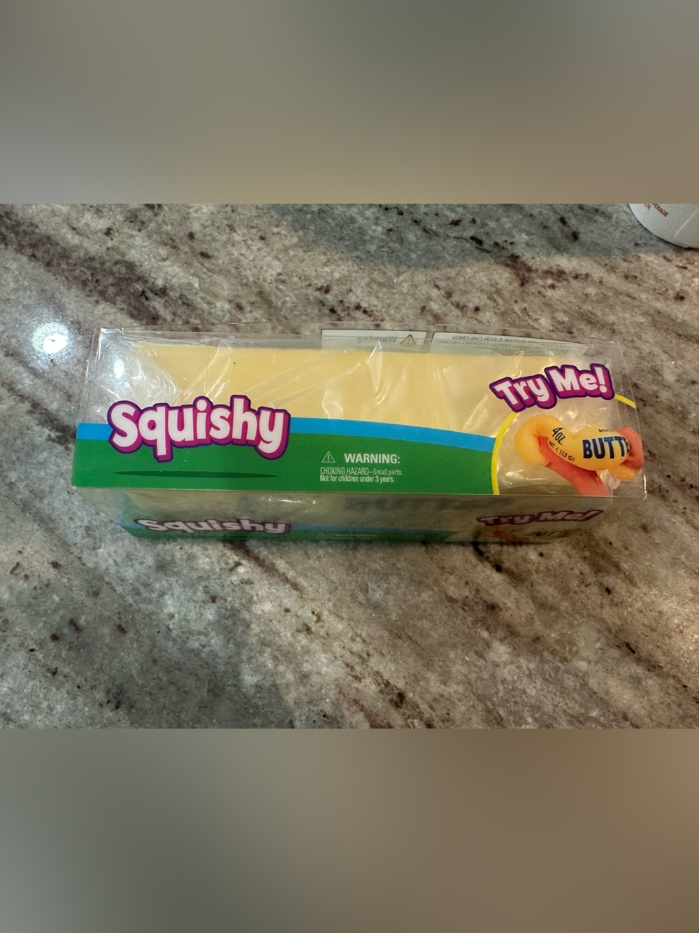 NEW Rare - Crispy Butter - Wax Cracking Squishy
